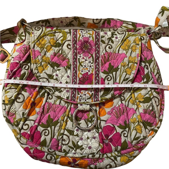 Vera Bradley saddle up floral crossbody. EUC - Picture 5 of 5